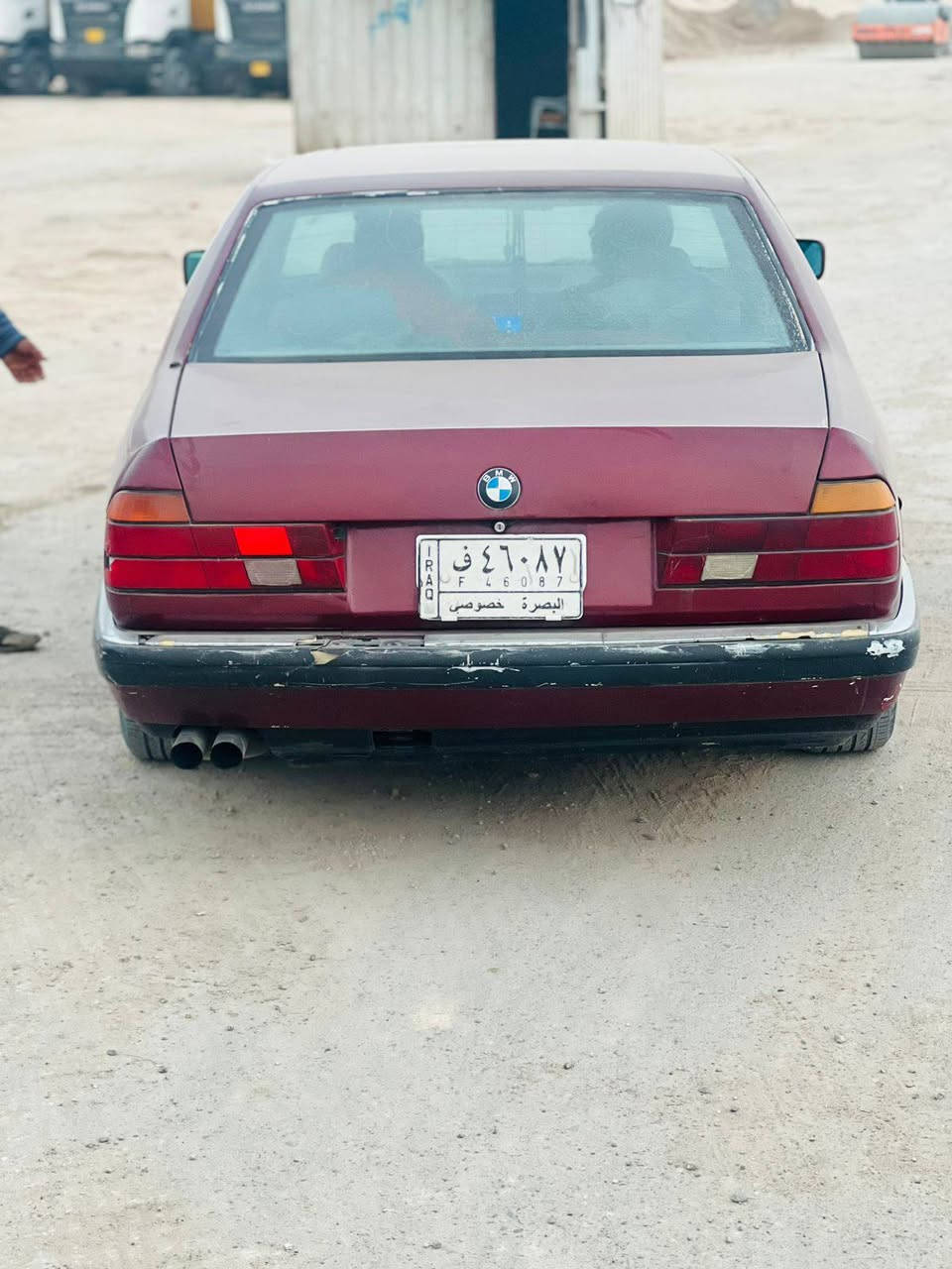 بي ام 735مكينه 8سلندر مسكر
السياره جاهزه من كلشي حداديه 
مكينه مكفوله 
كير مكفول 
حداديه جديده 
رقم بصره 
تخم تأيرات 
السياره موجوده بابو الخصيب السعر 55وبيه مجال 
للاستفسار اتصل ***********
