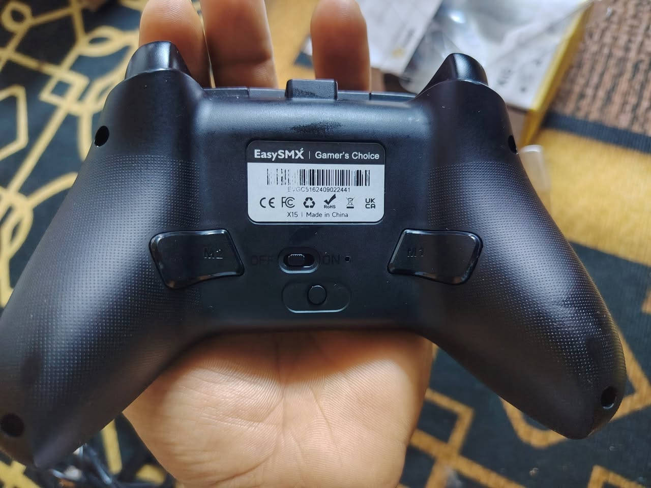 وحده تحكم اللاسلكية Easy smx   X15
قطعه جديده بل الكارتون يتوفر توصيل


**إذا كنت صاحب هذا الإعلان وتريد حذفه لأي سبب، رجاءا أرسل رسالة إلى الدعم الفني**