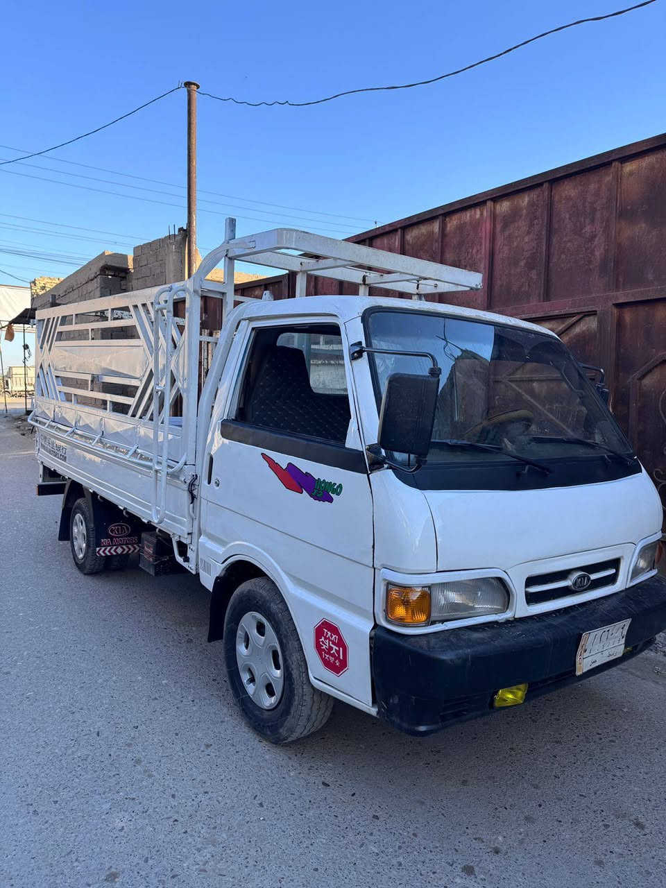 كيا بنكو موديل 95 
8 جنكال طويله رقم واسط مشروع وطني 
السعر 43 وبيها مجال 
العنوان بغداد حي النصر 
***********
