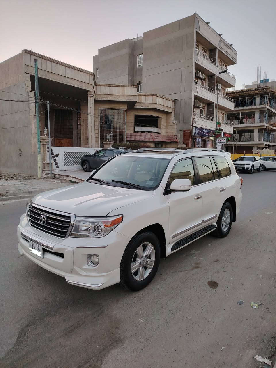 للبيع   تيوتا   لاندكروز   2013
بريم   اصل  GXR 

السياره  مكفوله  من  الضربه و الصبغ  والتبديل...... فقط بارد بسيط 

كير   ومحرك   وتبريد   وصدر وكهربائيات   مكفولات

٦ سلندر  رقم  بغداد  بسمي 

سلايت روف 

فور ويل 

مري قلاب 

لايت زنون 

حساس امامي خلفي 

تشغيل عن بعد 

بصمات ابواب 

كشنات جلد اصل 

كشن  كهرباء  ٣ دكم

اشاير مري

تبريد ثلاث قطع 

ثلاجه

7 راكب 

‏‎تحكم استيرن

السيارة حيل  جديده  بمعنى الكلمه  تجي  وتشوف

السعر  358

مكاني  بغداد  حي اور /  او زيونه 

***********
