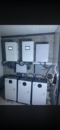 منظومة شمسية • 120 أمبير • 36 لوح 620واط