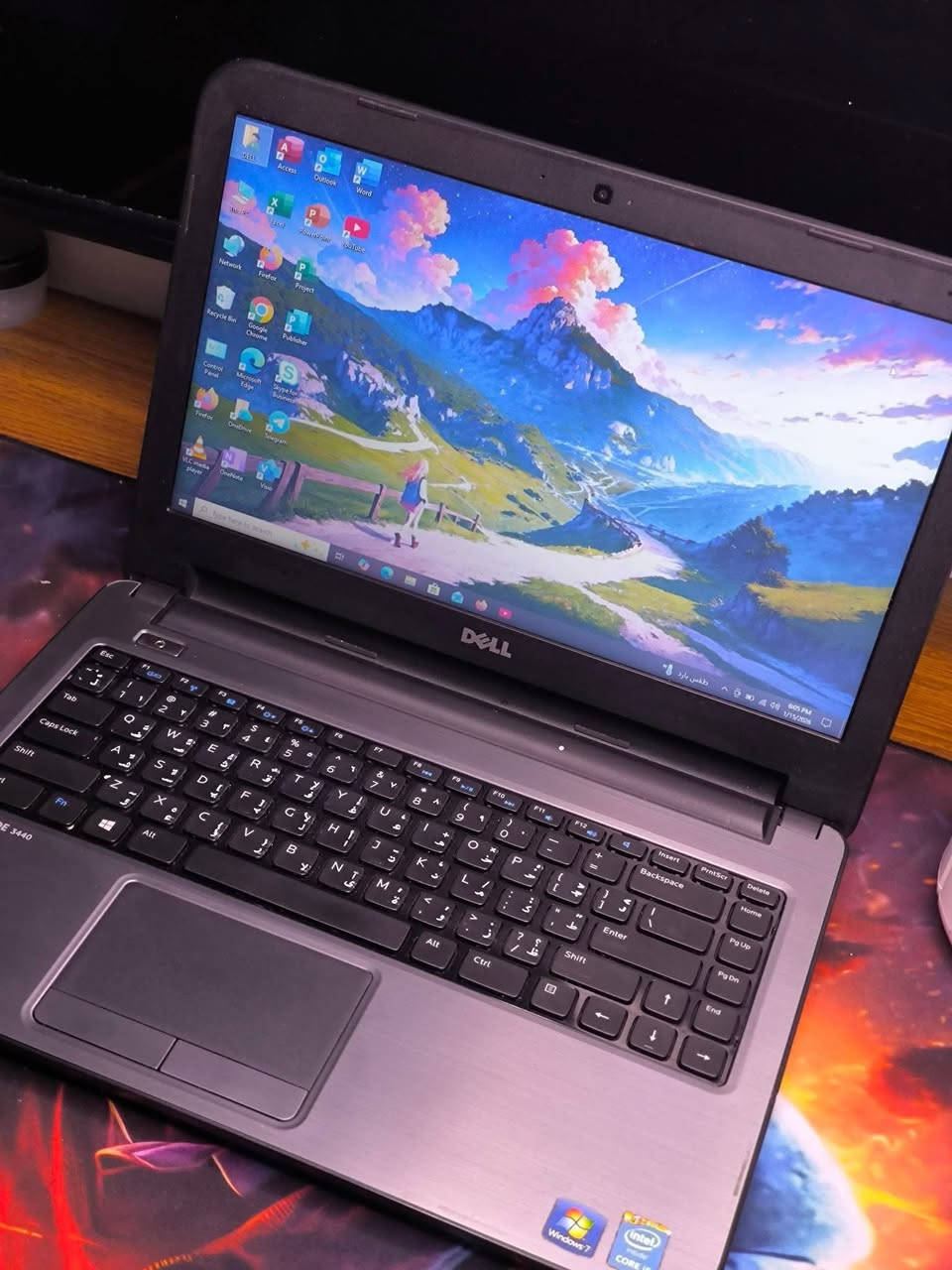 💻 Dell Latitude 3440 | متانة وأداء عملي
​لابتوب موثوق يتميز بصلابة التصميم، مزود ببطارية جديدة لضمان ساعات عمل طويلة، مما يجعله الخيار المثالي للطلاب والأعمال المكتبية اليومية.
​🔍 المواصفات التقنية:
​• المعالج: Intel Core i5 (الجيل الرابع).
​• الرام: 8GB.
​• الهارد: 120GB SSD السريع.
​• الشاشة: 14 بوصة بدقة HD.
​• البطارية: جديدة 100%.
​🎁 الهدايا والملحقات:
(حقيبة، شاحن أصلي، ماوس، ماوس باد، تغليف كرتوني آمن).
​🛡️ الضمان والخدمات:
• فحص المواصفات والنظافة عند المندوب قبل الاستلام.
• ضمان استبدال لمدة أسبوع كامل 
• تنصيب ويندوز، أوفيس، والبرامج الأساسية مجاناً.
​💰 السعر: 160,000 دينار عراقي.
​📍 الموقع: بغداد - الأمين الثانية.
🚚 التوصيل: متوفر لجميع محافظات العراق.
​📞 للحجز والاستفسار (واتساب/اتصال):
***********
