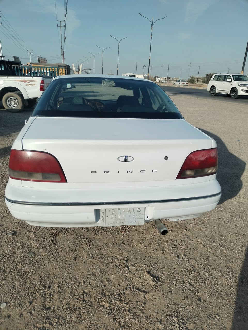 سلام عليكم سياره البيع موديل 97 معمره جديد تخم تاير مدوشمه جديد داخله صاج كير وتماتيك محركه وكير مكفولات  رقم الماني بغداد مكاني الفلوجه نساف رقم تصال ***********
