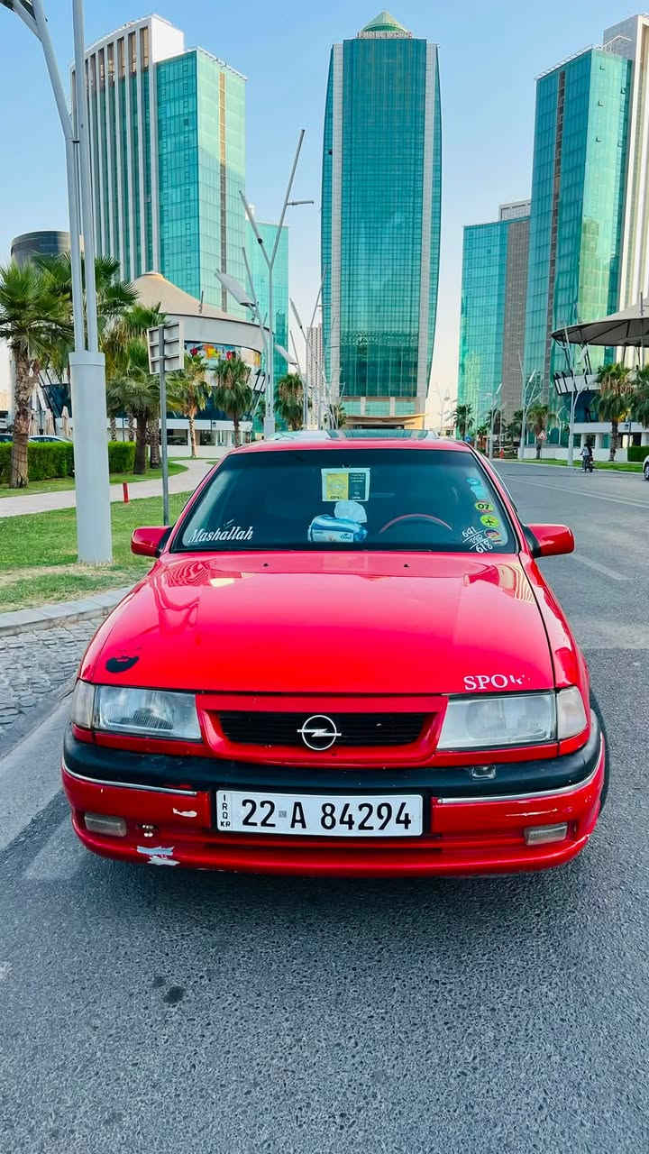 ‎🚗 أوبل للبيع (Opel)
‎سيارة جاهزة للبيع ومكفولة من الناحية الميكانيكية والتشغيلية.
‎📌 المواصفات والتفاصيل:
* نوع السيارة: أوبل (Opel)
* الموديل: [ 1990 ]
* حجم المحرك: 1.8
* ناقل الحركة (الجير): أوتوماتيك
* حالة البدن (الصبغ): صبغ عام (مجددة للترتيب)
*سنويه وا هزه جديده 
*شرط التحويل

‎💰 السعر:
* 47 ورقة ($4,700) (وقابل للتفاوض البسيط للجادين)
‎📞 للتواصل والاستفسار:
* رقم الهاتف: ***********
* المكان: أربيل
