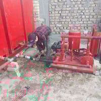 كادر تأسيس وربط منضومات حريق شغئل درجه أوله باذن الله شغل هندسي تسليم ...