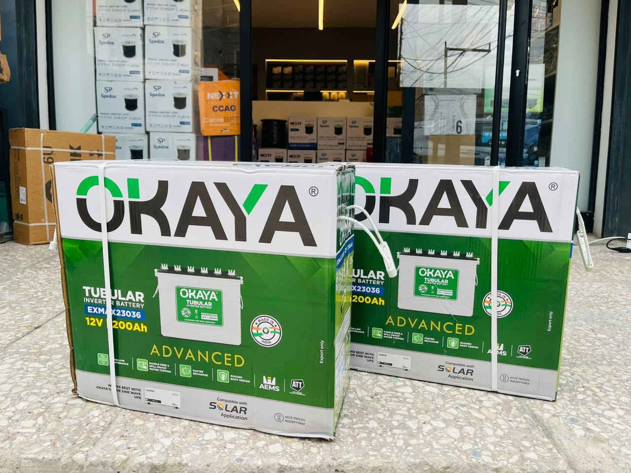 � بطارية OKAYA C20 - 200Ah 🔋
⚡ طاقة تدوم… وأداء لا يتوقف

✅ سعة 200 أمبير حقيقية
✅ شحن أسرع وكفاءة أعلى
✅ هيكل قوي ومتين لتحمل ظروف التشغيل
✅ صيانة منخفضة وعمر تشغيلي طويل
✅ متوافقة مع أنظمة الـ UPS والطاقة الشمسية
✅ صناعة هندية بجودة ومعايير عالمية

💰 السعر: 265,000 دينار

🛡️ ضمان 12 شهر

📍 بغداد - شارع الصناعة

🚚 توصيل إلى بغداد وجميع المحافظات

#OKAYA #بطاريات_اوكايا #بطاريات_انفرتر #طاقة_شمسية #UPS


**إذا كنت صاحب هذا الإعلان وتريد حذفه لأي سبب، رجاءا أرسل رسالة إلى الدعم الفني**