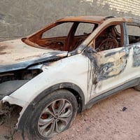 سنتافي محروقة موديل ٢٠١٥ رقم نجف مكينه ٦ سلندر ٧ راكب السعر ٤٥  ارفعوا...