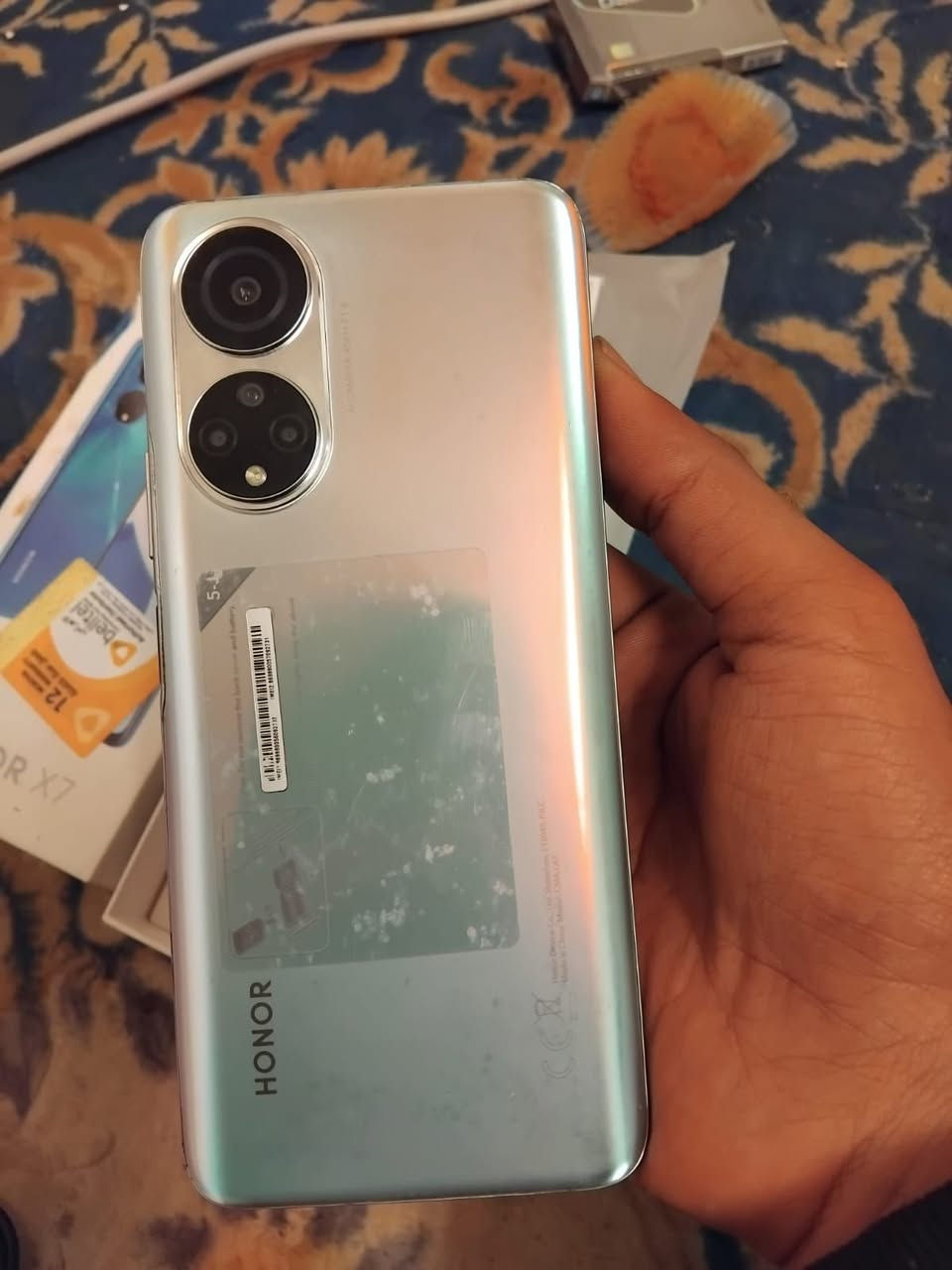 اعادة النشر هونر x7 ذاكرة 128 نضيف جدا استخدام بيت غراضه كامله
السعر 120 الف أو مراوس بجهاز أعلى وانطي فرق
بغداد الحرية ***********
