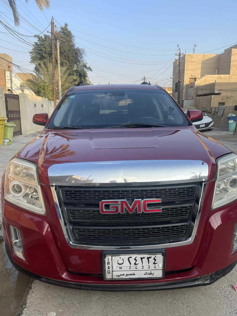 🚗 الموديل: جيمس تيران 2013
📌 حالة السيارة ومواصفاتها الداخلية:
✅ جلد
✅ شاشة تحكم
✅ ستيرن (عجلة قيادة)
✅ حساسات خلفية
✅ كاميرا خلفية
✅ رادار أمامي
✅ مانع انزلاق
✅ فول المواصفات (عدا بصمة)
 لا يوجد بصمة
 سلايدروف
🔌 الكهرباء:
 • المرايا كهرباء
 • الكوشن كهرباء
🔧 الأضرار الموجودة في السيارة:
 1.  درايف شيفت السائق
 2. الباب الخلفي للسائق
📍 المحرك والكير
 • بحالة الوكالة (يعني سليمان بدون مشاكل حسب ما ذكرت)
المكان بغداد 
***********
