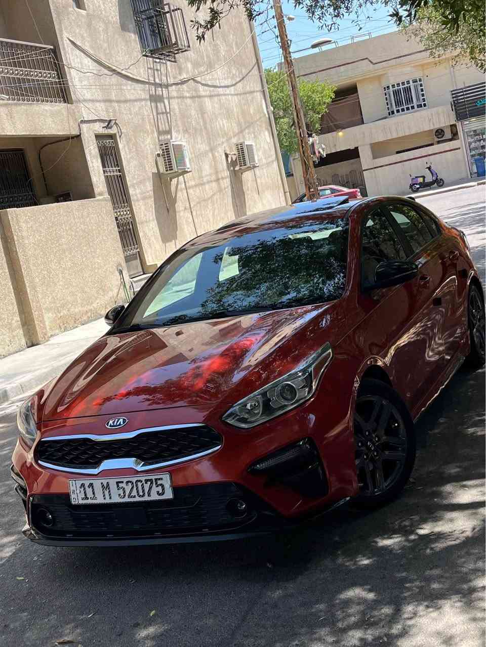 🚘 للبيع كيا فورتي GT LINE
 • الموديل:2021
 • اللون: __________ مشمشي 🍑
 • العداد: __________ 78 
 • وارد: __________امريكيه  
 • المحرك: __________2000
 • القير: أوتوماتيك
 • الدفع: رباعي / ثنائي
 • المواصفات: شاشة، جلد، فتحة سقف، بصمة، 
 • الحالة: شرط الفحص (مكينة، كير، شاصي)
 • الصبغ: __________ بنيد فقط 
 • الملاحظات: __________السيارة من كلشي جديدة  وبدون نقص 
 • السعر: __________ دولار / 139$ مجال بسيط  وترهم مراوس 
 • الموقع: __________السيدية /بغداد 
 • للتواصل: _________*********** بغداد, العراق
