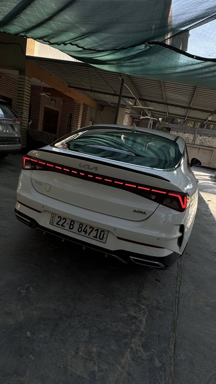 السلام عليكم
كي فايف k5 خليجي نم 2023 رقم اربيل ب اسمي

الكفاله // عامة من محرك كير صدر و صبغ
عدا رصعه وبارد حافه جاملغ موضح بالصور

مواصفات//فول  عدا البانوراما تشغيل عن بعد اشاير ترحيب جنطه ذكيه فتح عند الاقتراب سايد بريك بصمه حساسات خلفي امامي بك لايت لد كشن جلد كهرباء
محرك دوش 2000

((سيارة مغلفه ppf فقط البنيد وجاملغ الخلفي والامامي))

السيارة ماشيه 87 الف كيلو على ايدي

السعر (210)$مجال قليل

*********** واتس اب او ماسنجر
