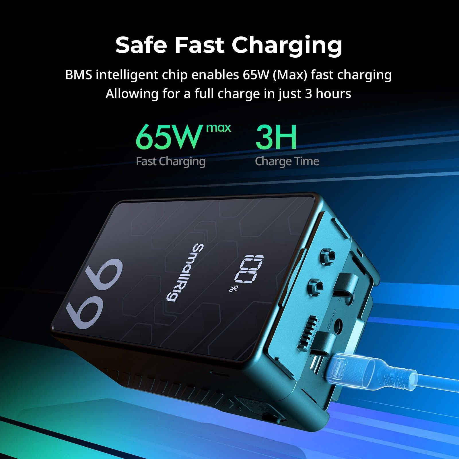 بطارية  SmallRig VB99 SE mini V Mount Battery، وهي بطارية مدمجة ومحمولة مصممة لتشغيل الكاميرات الاحترافية، 

السعة والطاقة: تأتي بسعة 98.87 واط/ساعة (6800 مللي أمبير)، مما يجعلها متوافقة مع معايير الطيران المدني وحملها في الحقائب اليدوية للطائرات
الشحن السريع: تدعم الشحن السريع ثنائي الاتجاه بقوة 65 واط عبر منفذ USB-C، حيث يمكن شحنها بالكامل في غضون 2.5 إلى 3 ساعات.

المنافذ المتاحة: تحتوي على مجموعة منافذ متنوعة تشمل:منفذ USB-C (إدخال وإخراج)منفذ USB-Aمنفذ D-Tapمنفذ طاقة مستمر DC بجهد 8 فولتمنفذ طاقة مستمر DC بجهد 12 فولت

الشاشة الإيضاحية: مزودة بشاشة OLED ذكية تعرض نسبة البطارية المتبقية وحالة الطاقة الحالية في الوقت الفعلي.

السعر 105 الف ثابت السعر 

نصف سعر الوكاله 

اخوان الي موصيني اعتذر منكم والله المحاثات راحت مني اذا تشوف المنشور كلي وتدلل


**إذا كنت صاحب هذا الإعلان وتريد حذفه لأي سبب، رجاءا أرسل رسالة إلى الدعم الفني**