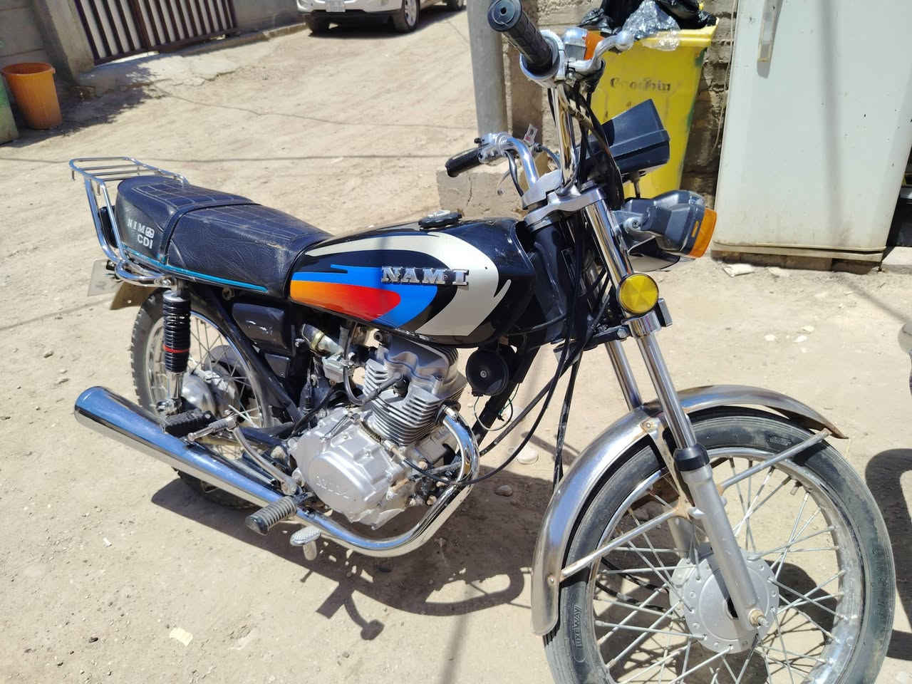 السلام عليكم دراجة 🚲 نامة موديل 25 المحرك كفاله عامة تايرات شاصي نضاف سعرها 515 وبيها مجال قليل حك الجية العنوان بابل محاويل ناحية الامام رقم الهاتف ***********
