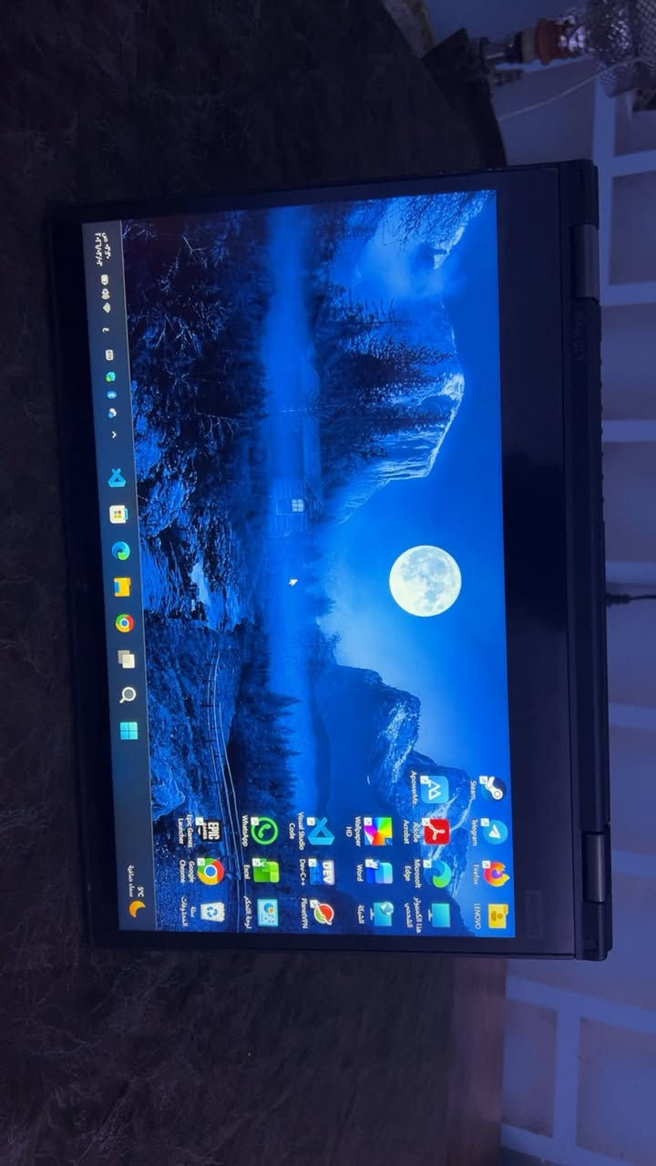 للبيع: Lenovo (لمس + قلاب 360°)تنكلب ايباد
مواصفات ملكية - جيل عاشر نظافة 100%
• المعالج: Intel Core i7 (الجيل العاشر).
• الشاشة: لمس (Touch) + قلاب 360 درجة.
• الحماية: بصمة إصبع (Fingerprint) + بصمة وجه (Face ID).
• الهارد: 256GB SSD (سريع جداً).
• الرام: [16].
• البطارية: ممتازة (تدوم طويلاً).
• الملحقات: الشاحنة الأصلية+ جنطة
الحالة: نظيف جداً، شغال 100%، وبدون أي نقص.
السعر: [400وبيها مجال].
 
للتواصل: [***********] أو خاص
