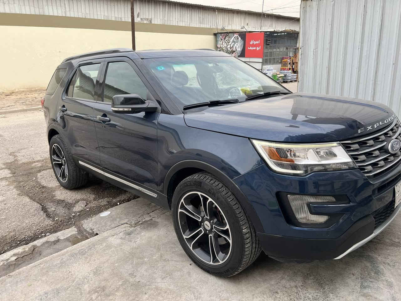 السلام عليكم فورد اكسبلور للبيع او مراوس2017 وارد امريكي حادثها دعامية امامية فقط السيارة مكفولة من الصبغ عدة الدعامية مواصفات xlt كشنات جلد تدفئة وكهربائية 7راكب منفصل 3قطع تبريد ستيرن تدفئة شاشة كبيرة كاربلي كاميرا دوارة حساسات امامي خلفي اشاير بالمري بصمة تشغيل عن بعد بصمة ابواب جنطة ويل حجم 20 كهرباء وجلاق V6 3.5 محرك وكير وصدر وتبريد كلة كفالة شرط الفحص السيارة مابيها اي نقص ماشية 108 الف ميل رقم بغداد باسمي مشروع وطني  المكان بغداد (***********) وبيها سونار السعر 180 قفل
