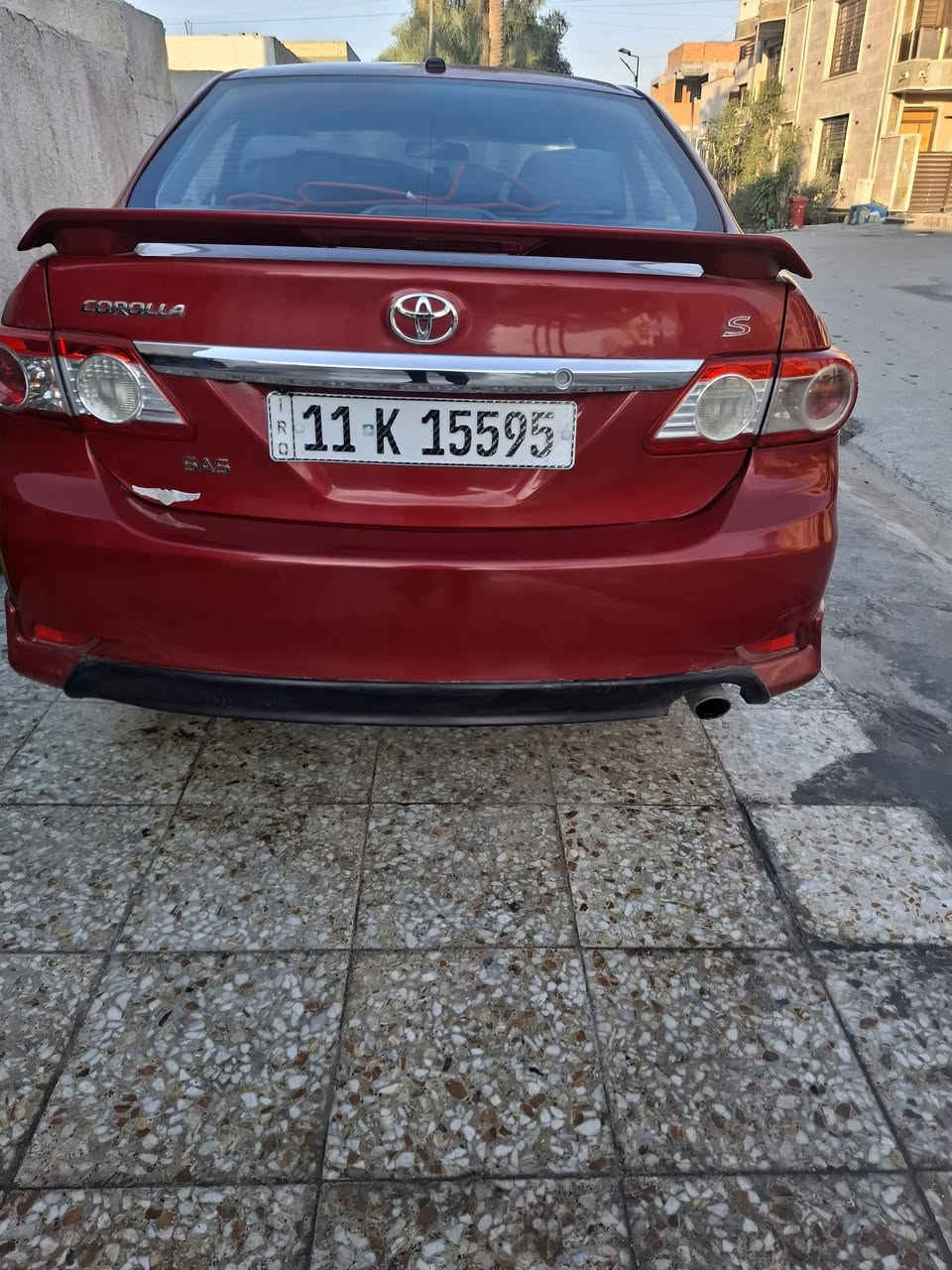 سلام عليكم اخوان من رخصه مدير الكروب عندي كورلا S 2013 السياره بيه صبغ قطع اني ابيع حزام السياره مابيه نقص برغي جاهزه من الاخير ماشيه 110السعر 120 ورقه وبيه مجال رقم تلفون *********** مكان السياره اليرموك اربع شوارع اخوان بيه جراد بالقماره
