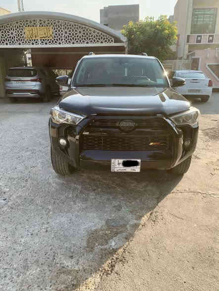 للبيع TOYOTA 4Runner5
موديل2019 وارد امريكي 
محرك 6 سلندر 4000
السيارة بيها صبغ الجاملغ الأيسر فقط  
مواصفات كشن جلد مع تدفأه مقاعد  . كشنات امامية ٢ كهرباء 
فتحة سقف ، اشارة ترحيب بالمرايات .. لايت زنون اصلي  
السيارة عليها ادامة كاملة وجاهزة بدون اي نقص 
ماشية 70 الف ميل حقيقي شرط محرك وگير ما مفتوحات 
رقم بغداد الجديد بأسمي 
السعر 33000 
مكان السياره بغداد السيديه  
للاستفسار :***********

