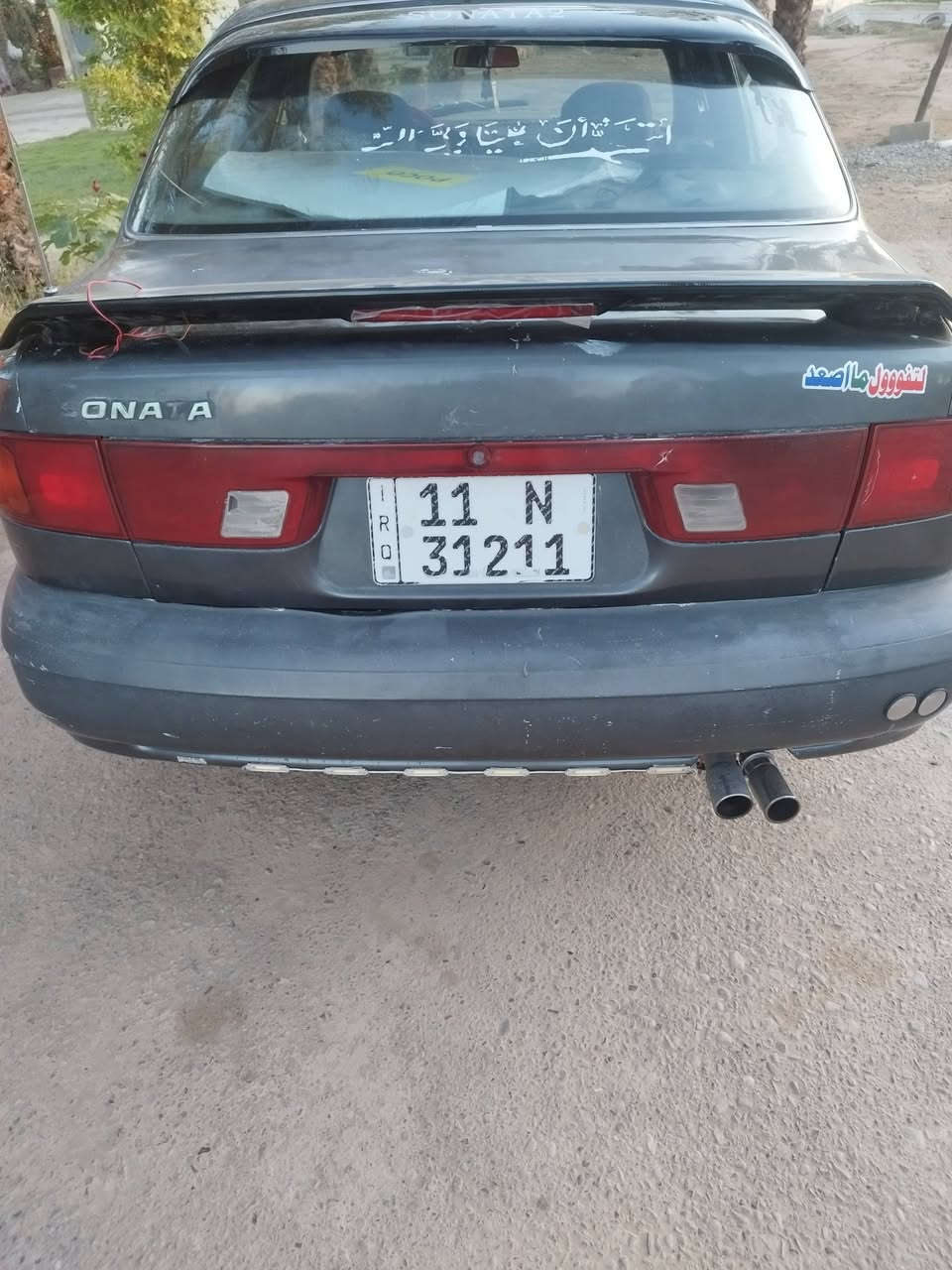 سوناتا 2 موديل 95 رقم بغداد نكليزي شرط التحويل كير اوتو مكينه وكير جدد صدر جديد تايرات جدد كهربئيات كله شغاله
السيارة بلاديه صبغ حزام فقط تبريد ثلج 
السعر 36بيه مجال قليل 
ديالئ الخالص
***********
