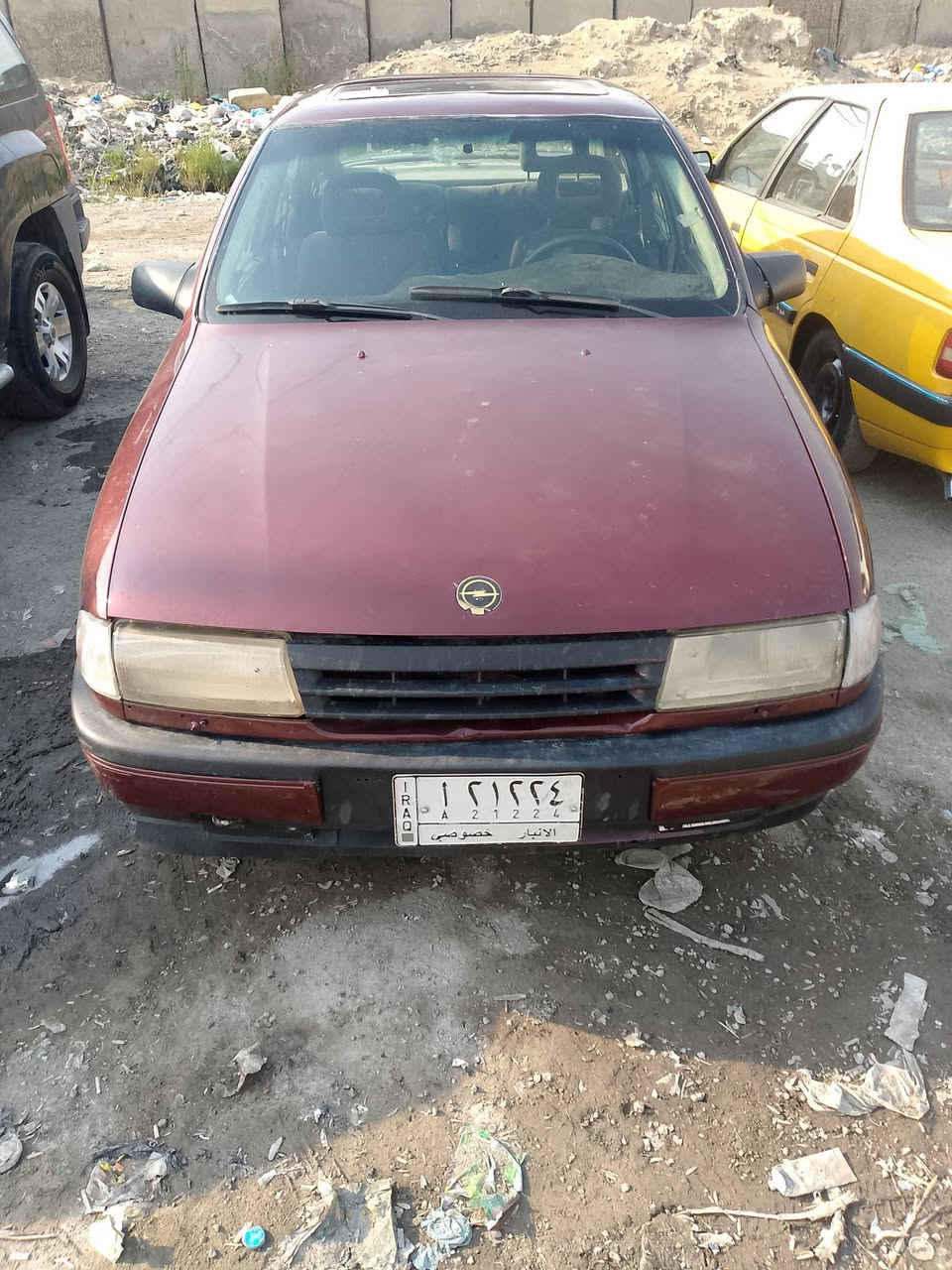 سلام عليكم خوان سياراه للبيع اوبل فيكترا موديل 91 مكينه 2000 مكينه كير مكفولات كهربائيات كله شغاله مكان بغداد السعر 27 أو بيه مجال حق الجيه رقم ***********
