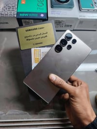 سامسونك كلكسي S25 الترا ذاكره 256 رام 12 وكاله كارت شاشه ستخدام سبوع ف...