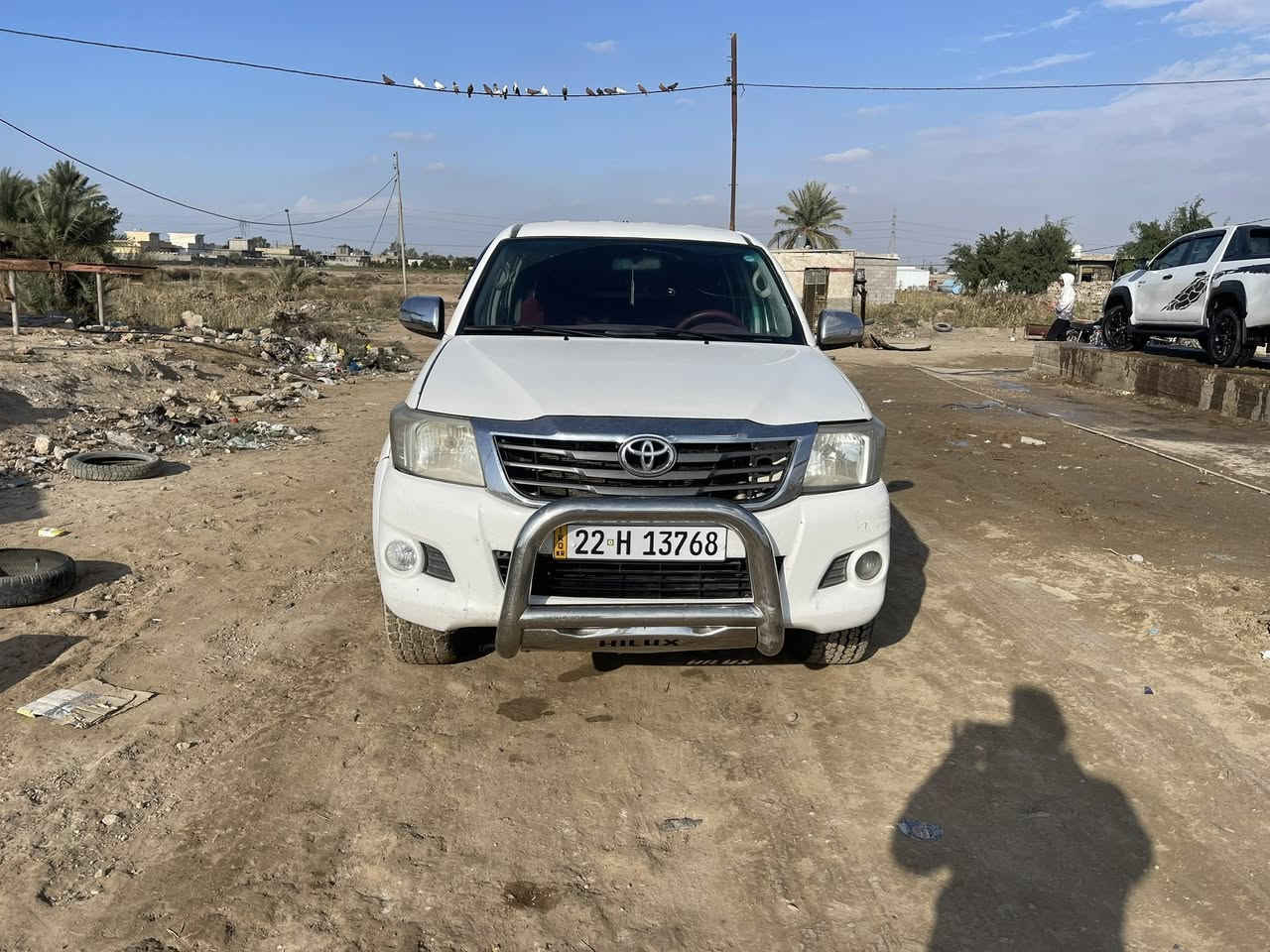 هايلوكس 2014 كاز رقم اربيل كير كادي سنويه ورقم جديدتحويل او وكاله السعر 165 ورقه $
مكاني واسط عزيزيه ***********
