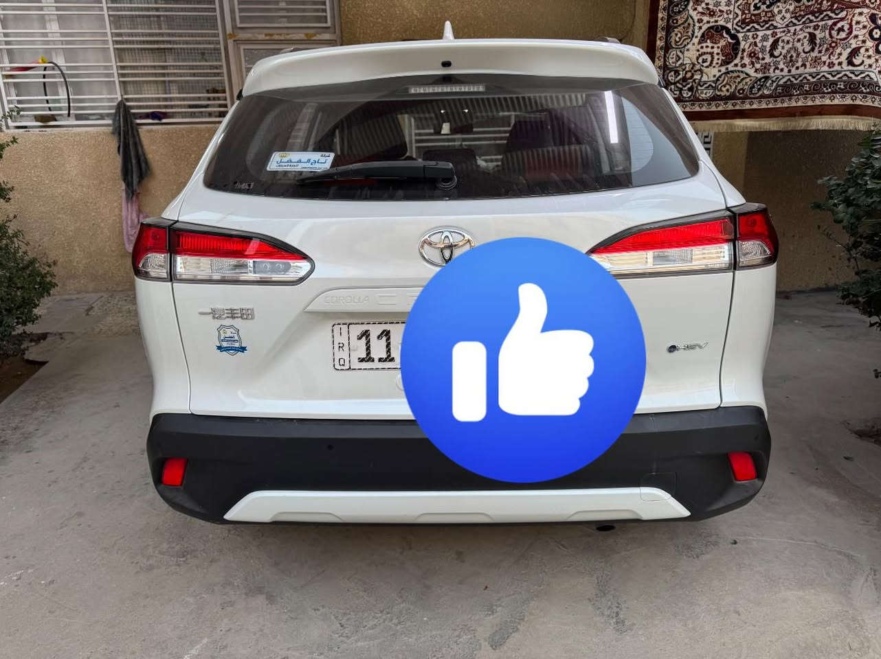 تويوتا كروس  ‏موديل 25 فول مواصفات ‫واحد على واحد كشن جلد كرسي السائق كهرباء صندوق كهرباء رادار امامي جانبي وخلفي حساس امامي خلفي كاميرا أمامية كاميرات جانبية كاميرات خلفية ماشية ￼23 الف  سعر 29  ‏دينار عراقي ￼ مكان السيارة بال زعفرانية  *********** ￼
