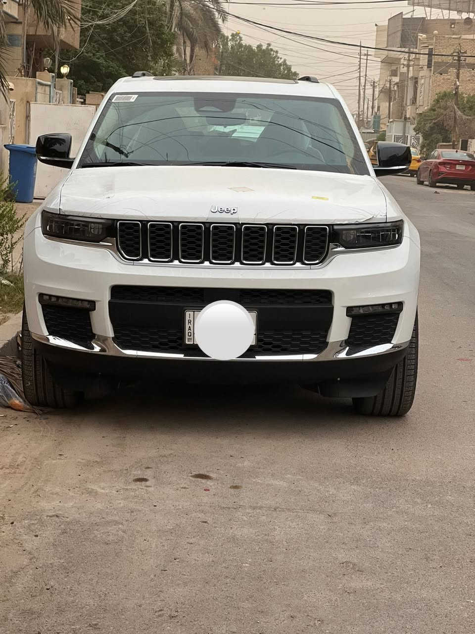 جيب كراند شيروكيL وكالة هارلم للبيع موديل 2021 مرقم بغداد مواصفات المتدد  كشنات جلد بيجي تدفئة تبريد رادارات 7 راكب بانوراما مواصفات المتدد معروف السيارة ماشية 27 الف كيلو السيارة بعدها بحالة الوكالة مكفولة من الصبغ والتبديل والبارد واي تعديل عدا بيها شخوط بسيطة اثر خباثة رايدها ب330 وبيها مجال للشراي مكانها الكرادة العرصات ***********
