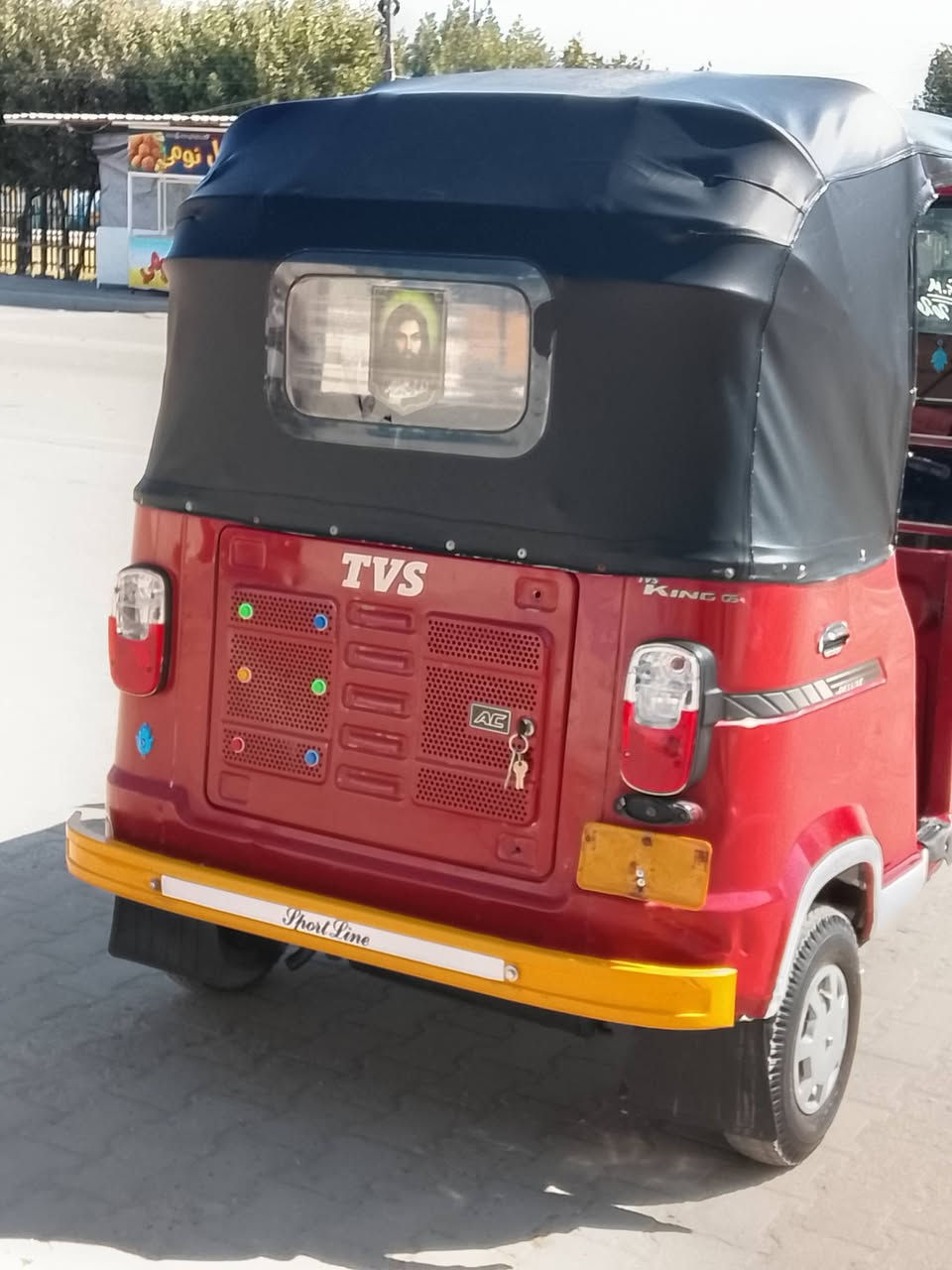 سلام عليكم تكتك تي في اس للبيع رقم وسنويه موديل20 شهر12 مكاني بغداد الغزاليه شارع المركز بيه مكينه جديد موديل24 
***********
