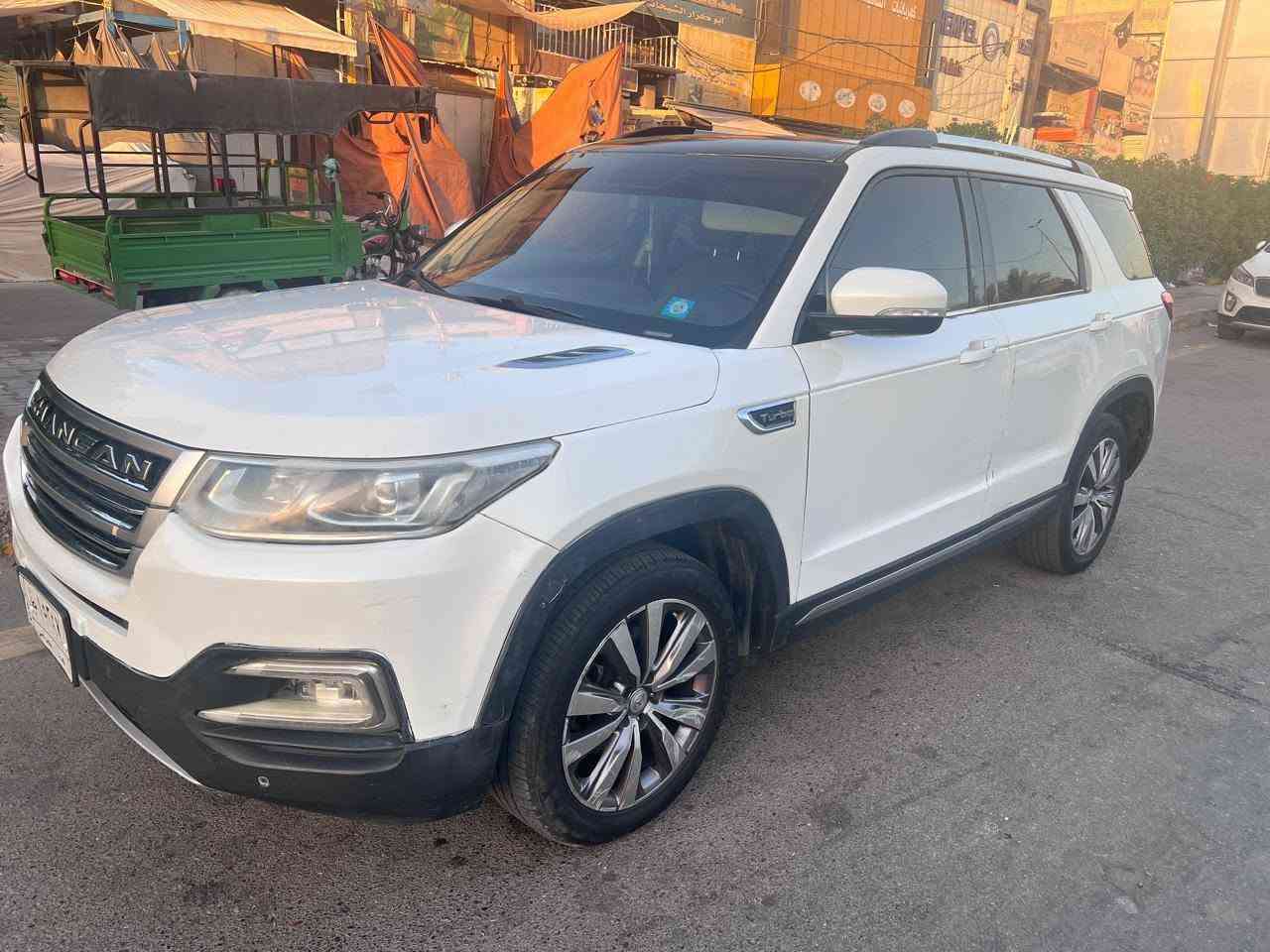 شانجان cs95
موديل 2019
محرك 2000 تيربو 
سلايد روف - مري شفط - تبريد 3 قطع 
كشن كهربائي تحكم ستيرن جهتين
الضرر تعمير جاملغ ايسر امامي 
باقي الخدوش موضحه بالصور 
السعر 98 ومجال قليل
استفسار علا رقم ***********
