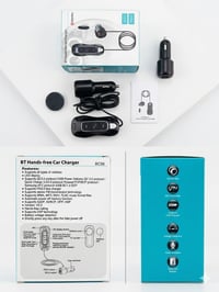 شاحن سيارة بلوتوث • شحن سريع • إلغاء الضوضاء