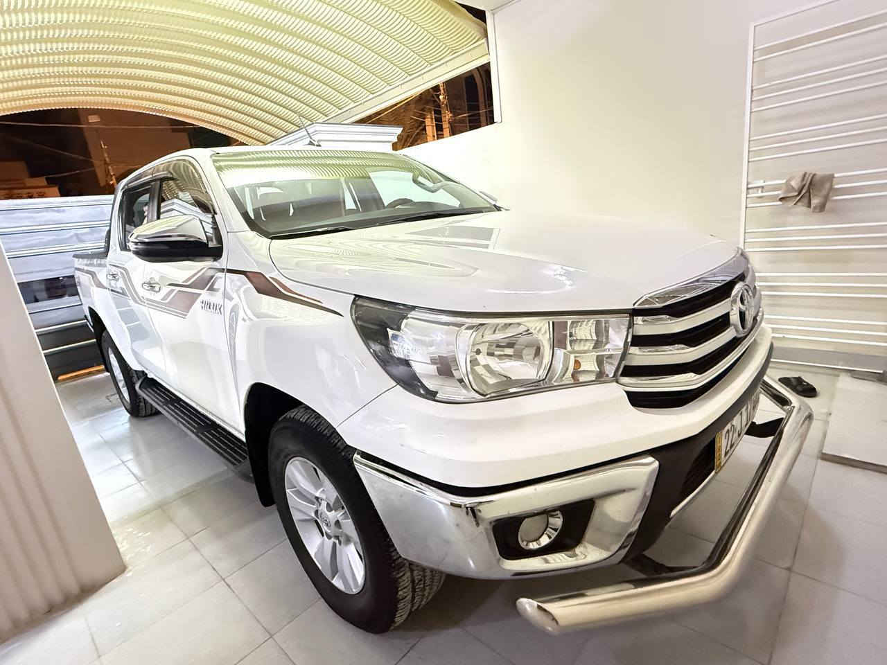 للبيع..  بيك آب هايلوكس 2019 فورويل  فول مواصفات داخل احمر تحكمات ستيرن جهتين
تبريد شاشه وتبريد كشنات مانع تزحلق نضام اقتصاد وقود ونضام درايف شاشه كامره حساسات تبريد قطعتين  اشاير مري لد ماشيه 187 الف
وبعد عدة مواصفات  محرك كفاله نضافه100٪كفاله عامه من الصبغ فقط بارد قليل رقم اربيل بااسمي  دولي هزه جديده سنويه لل31   ***********
ديالى بعقوبه السعر مناسب جدآ 266 وبيه مجال
