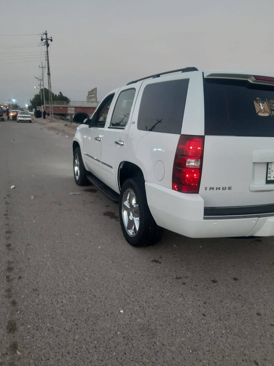 السلام عليكم من رخصت الونر السيارة تاهو موديل 2013 فوال موصفات فتحه تحكم ستيرن تحكم دواسه دكم نته تحكم بيهن البانزي والبريك  بسمي السياره LTZ خليجي صبخ به جماليه جاملض وبنيد السعر290وبيه مجال ....‪0771 174 6038‬‏
