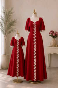 فستان الام وبنتها بسعر مناسب للحجز والاستفسار  07874267929