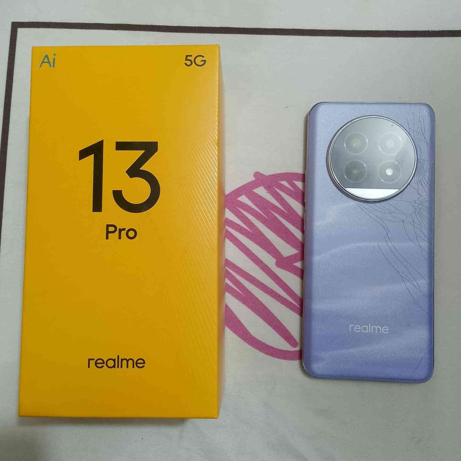 السلام عليكم هاتف ريلمي 13 برو  5g
ذاكره 512 جهاز راقي وما مفتوح فقط ضهر مفطور وأبدا ما مفتوح الجهاز كل غراضه كامله  

سعره 350 وبي مجال 

مكاني العبيدي حي الرئاسه 

***********
