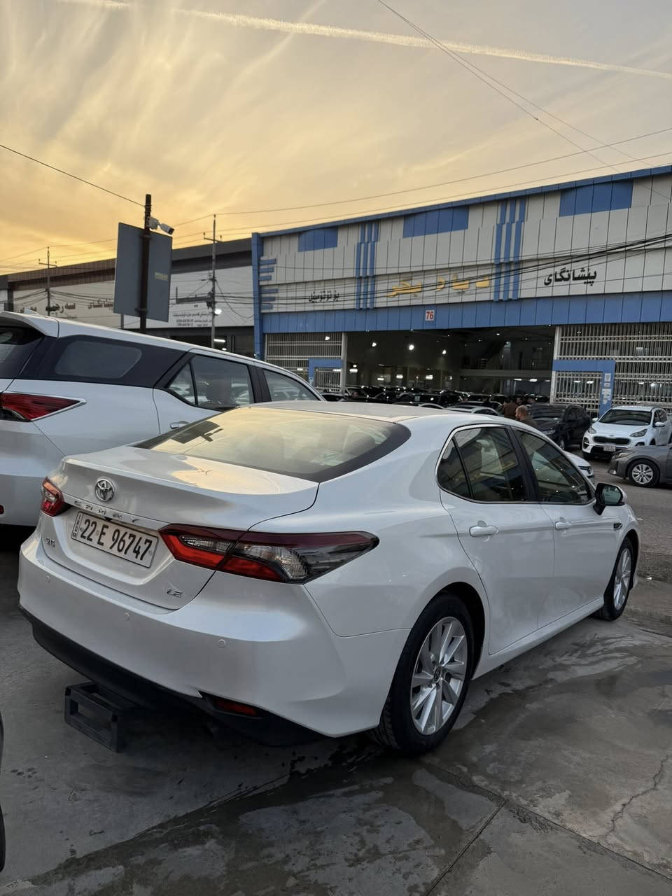 CAMRY LE 2024
‎تویوتا کامری یابانی اصلی،فقط بنزین،لون ابیض،ماشیة(60) الف کم مکفولە کفالة عامە ولا شخط فقط شبرين بارد حتی دعامیات مکفولة سیارة زیرو شرکة ساز ،سنویة رقم لوحات حتی ٢٠٣٠ جدید تحویل وکالة حاضر نفس یوم،رقم اربیل،مکان سیارة اربيل  مرکز مدینة
‎مواسفات..
‎شاشە
‎بصمة تشغیل
‎حساســات خلفی
‎تحدید سرعة 
‎تحکمــات ستـیـرن و فولیوم
‎هاند بریک ئـوتـو هۆڵد و کهرباء
‎حجم تیارات و ویلات ١٧ 
‎گیج و شاشە
‎سیارة ماشاء اللە حیل حیل نظیفة ما بیها ای نقص،رجاء مشتری اخبارک انی خادم
‎سعر : جوة سوك
‎***********  واتساب كورك 
***********
