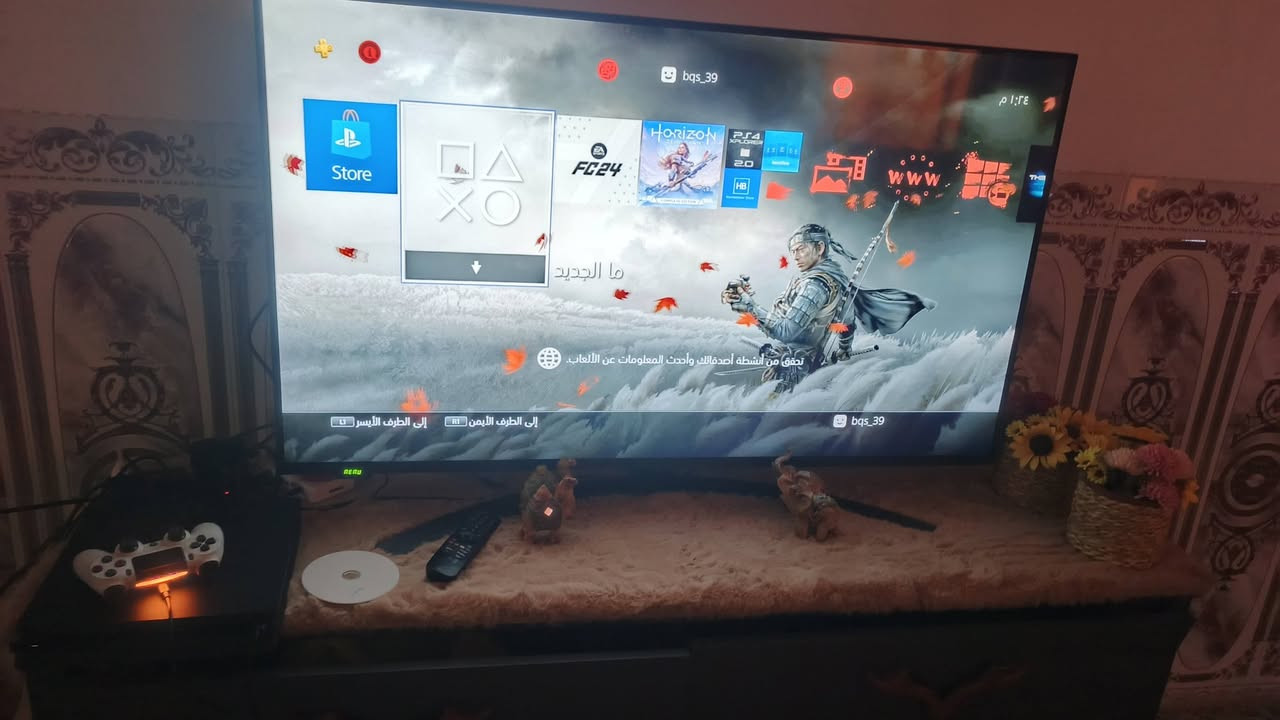 للبيع جهاز PlayStation 4 Slim بنظافة ممتازة مع كامل ملحقاته.

أبرز المواصفات والمميزات

نظام التهكير الجهاز مهكر على تحديث 12.00 جاهز لتحميل وتثبيت الألعاب بسهولة).

سعة التخزين: 500 جيجابايت (500 GB).

الألعاب المثبتة على الجهاز

FIFA 24 (EA Sports FC 24)

Horizon Zero Dawn

الملحقات يأتي مع يدة تحكم (Controller) واحدة أصلية + كامل وايرات التوصيل والملحقات الخاصة به.
السعر : 270الف وبيه مجال

الموقع الأنبار - الفلوجة

رضا المشترى والمعاينة الميدانية مكفولة عند الاستلام

*********** : للاستفسار
