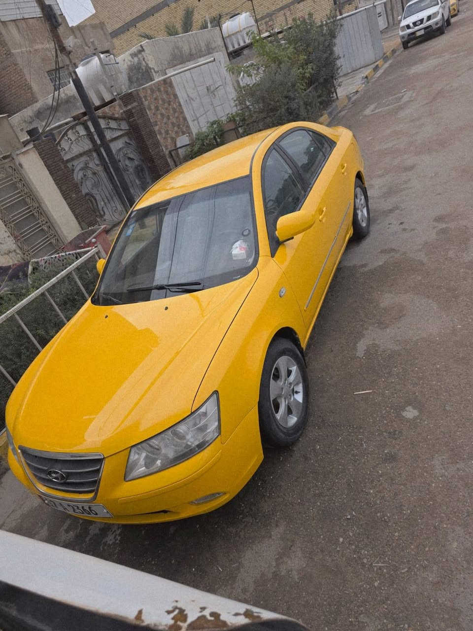 سلام عليكم
سوناتا. 2009
خليجي رقم الحديث المثنئ اصل تكسي الامارات مصبوغ عام صبغه جديده كامله ع اخر حبة بيه صرف دهن قليل 
*********** عنوان السياره بغداد
