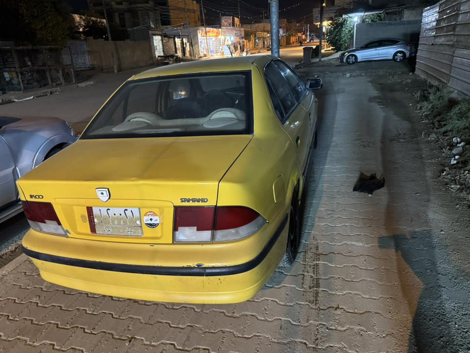 سمند ٢٠١١ السيارة جاهزه باسمي تحويل ثاني يوم عنوانها كربلاء سعرها ٣٩ 
***********
