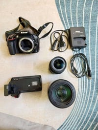 نيكون D5300 • سيغما 70/300 • كراب دبل بطارية