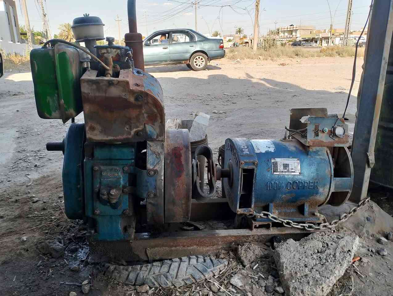 مولد هندي للبيع شرط الفحص لا مفتوح ولا مجفت سعر 650بي مجال..الاتصال ***********
