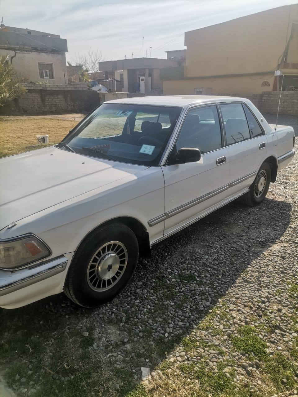 السلام عليكم
للبيع سيدان ١٩٩٠ مواسسة لون ابيض رقم صلاح الدين ألماني بيهة جاملق يسار امامي رش و جاملق خلفي يمين رش والباقي كفالة گير محور اوتماتيك محرك بلادي
السعر ٥٨
لاتصال
***********
