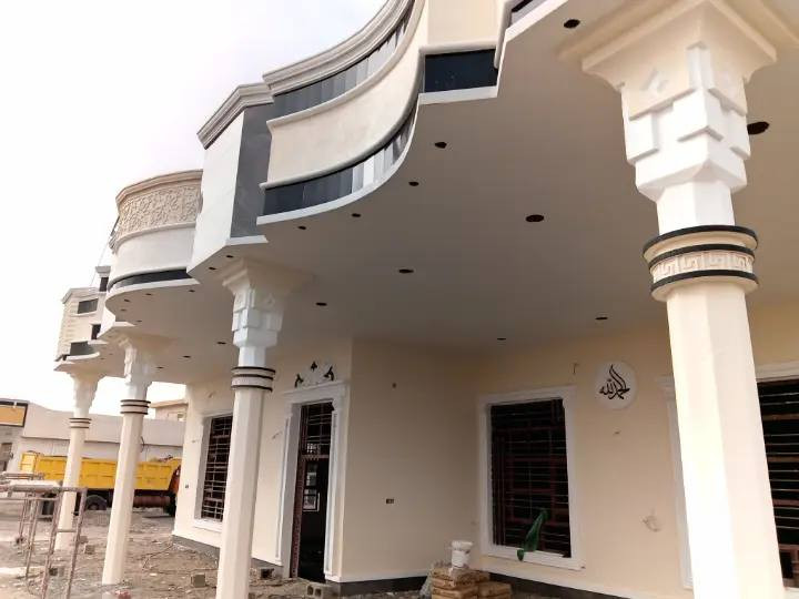 الجميلي للواجهات  والتصاميم والواجهات حجر طلس فوم  مرمر لبخ كادر العمل ابطال محترمين مودبين شغل بدقه وعتناء للتفاصيل والستفسار الأتصال على الهاتف ***********📲 تحياتي إلى حضوركم🏤 🏛🏢
