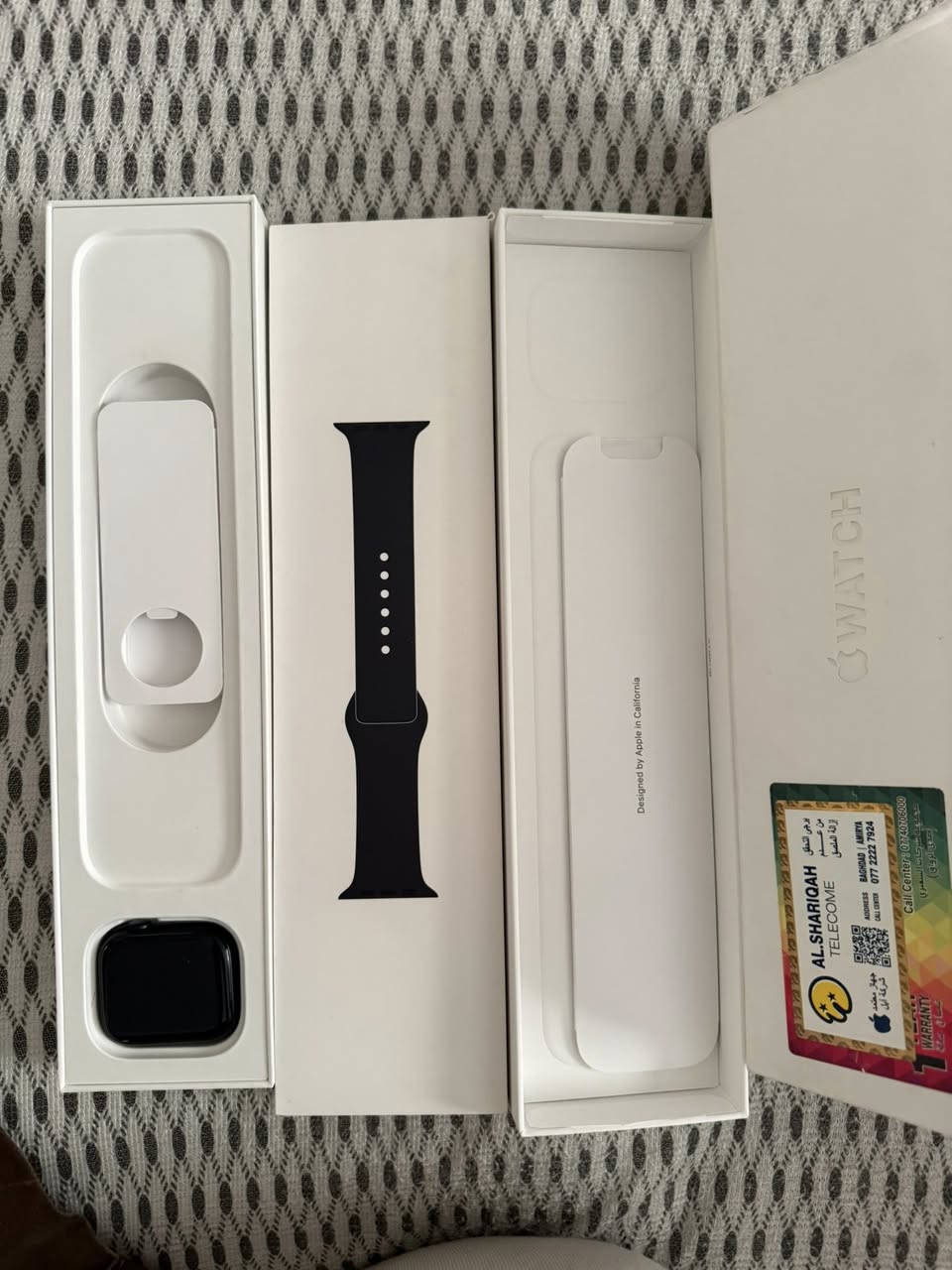 Apple Watch Series 7.
الحجم: 45 مم (45MM)
بطارية: 100‎%‎
السعر : 225


**إذا كنت صاحب هذا الإعلان وتريد حذفه لأي سبب، رجاءا أرسل رسالة إلى الدعم الفني**