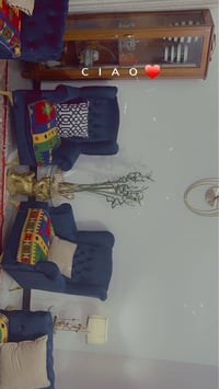 كنبتين وكرسين • حرق بالفحم • قرب اسواق حجي احمد