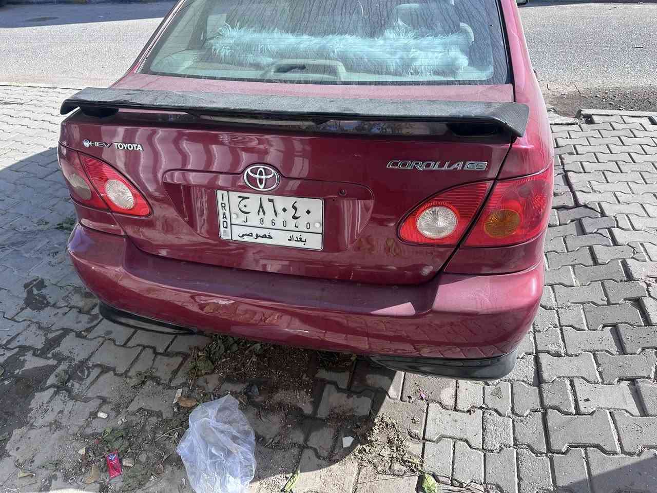 السلام عليكم 
كورلا نحله 2006 للبيع سياره نضيفه وكامله نصبوغه عام لجماليه  وارد امريكي حادثها باب السايق والچاملغ الاممي الايمن  ماشيه 140 الف حقيقي عارضها (83) مبيها مجال بسيط 
رقم صاحب السياره 
***********
