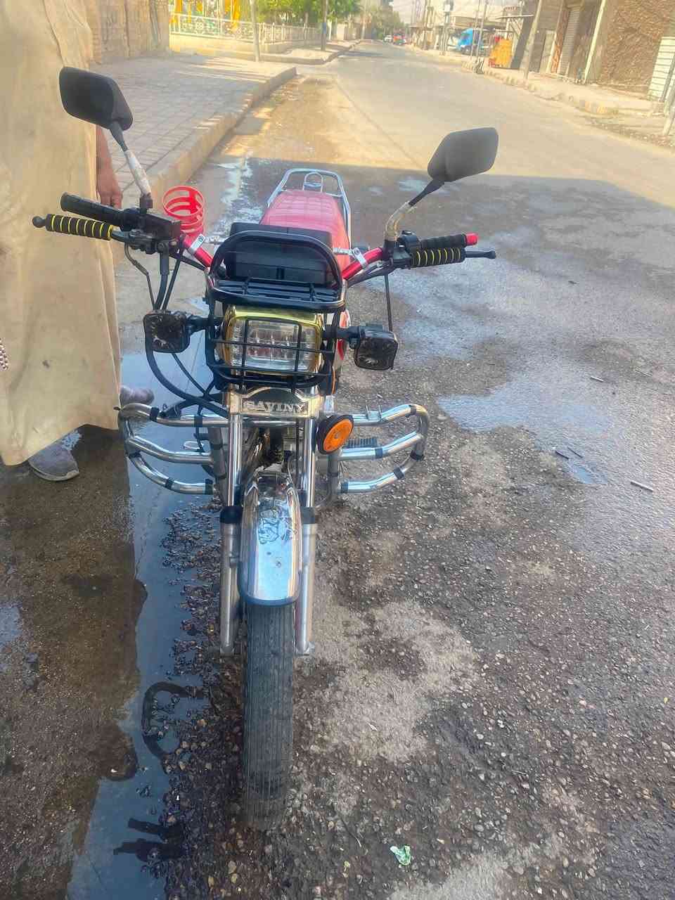 سلام عليكم ايراني للبيع موديل 2020كلشي شغال كهربائيات سعر 650 وبي مجال مكانه الرمادي العزيزيه***********
