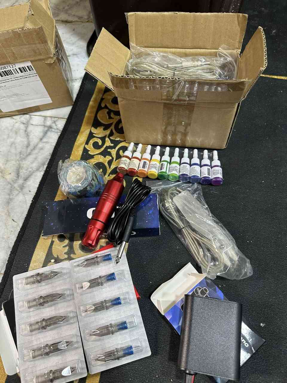 جهاز وشم كامل
موجود قطعتين سعره40الف القطعه الياخذ قطعتين يدلل اداري بلسعر


**إذا كنت صاحب هذا الإعلان وتريد حذفه لأي سبب، رجاءا أرسل رسالة إلى الدعم الفني**