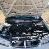 نيسان سني موديل 2003 سياره مكفوله من كلشي نقص مابيه كير عادي محرك 1800...