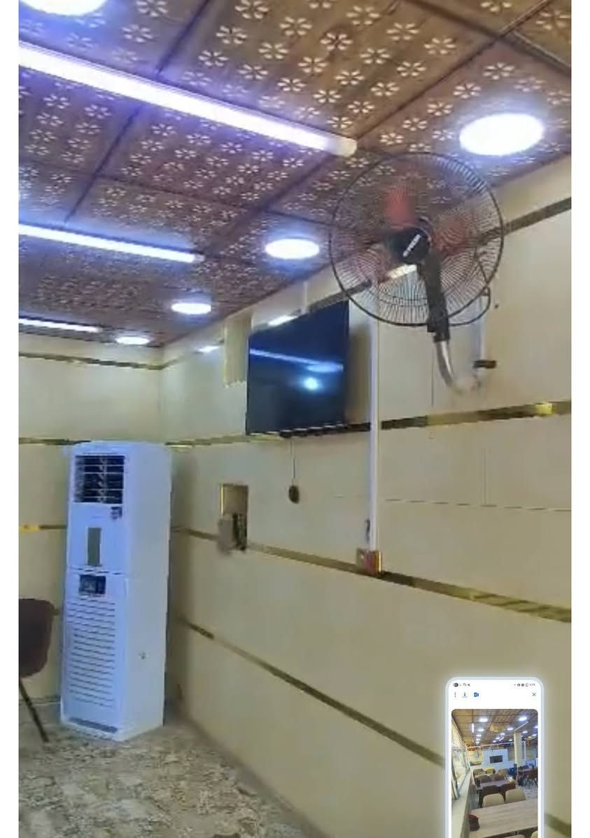 🔥 فرصة استثمارية مميزة – مطعم كباب للبيع 🔥
📍 الموقع: أم الخيل – قرب ساحة الاحتفالات 📐 المساحة: 12م × 10م
✅ مطعم متكامل وجاهز للعمل مباشرة بدون أي مصاريف إضافية، يحتوي على:
🔹 سبلت عمودي 2 طن 🔹 كاشير مع كرسي 🔹 إنارة كاملة 🔹 مطبخ متكامل مع المغاسل 🔹 مثرامة حجم 22 🔹 شواية دجاج ستيل 🔹 شواية گص ستيل 🔹 شواية أجنحة 🔹 شواية سمج 🔹 مبردة أم الخرطوم كسر فلين 🔹 برادان عدد 2 🔹 مجمدتان عدد 2 🔹 مراوح جدارية عدد 2 🔹 10 طاولات طعام ماركة 🔹 15 كرسي بلاستك 🔹 حوض أسماك 🔹 كيزرات عدد 2 🔹 تانكيات 500 لتر عدد 2 🔹 سستم كاميرات مراقبة عدد 4 🔹 جنبر جاي 🔹 ماطور ماء عطاس كبير
✨ مشروع 🔥 فرصة استثمارية مميزة – مطعم كباب للبيع 🔥
📍 الموقع: أم الخيل – قرب ساحة الاحتفالات 📐 المساحة: 12م × 10م
✅ مطعم متكامل وجاهز للعمل مباشرة بدون أي مصاريف إضافية، يحتوي على:
🔹 سبلت عمودي 2 طن 🔹 كاشير مع كرسي 🔹 إنارة كاملة 🔹 مطبخ متكامل مع المغاسل 🔹 مثرامة حجم 22 🔹 شواية دجاج ستيل 🔹 شواية گص ستيل 🔹 شواية أجنحة 🔹 شواية سمج 🔹 مبردة أم الخرطوم كسر فلين 🔹 برادان عدد 2 🔹 مجمدتان عدد 2 🔹 مراوح جدارية عدد 2 🔹 10 طاولات طعام ماركة 🔹 15 كرسي بلاستك 🔹 حوض أسماك 🔹 كيزرات عدد 2 🔹 تانكيات 500 لتر عدد 2 🔹 سستم كاميرات مراقبة عدد 4 🔹 جنبر جاي 🔹 ماطور ماء عطاس كبير
✨ مشروع قائم ومجهز بالكامل، فرصة مناسبة لأصحاب المهنة والمستثمرين.
📞 للاستفسار والمعاينة: ***********
