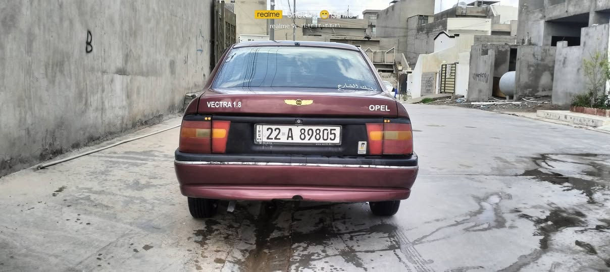 ئۆپڵ ڤیکترا مۆدیل 1995
مەکینە 18  سەرف و بخاری نیە
گێر عادی
چوار جام کارەبا 
ABS
پیتاقەی بەنزینی هەیە
رەقەم المانی 

شوێن کەرکوک
*********** كركوك, العراق
